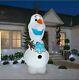 Giant 11' Olaf The Snowman From Frozen Airblown Lighted Yard Inflatable Disney