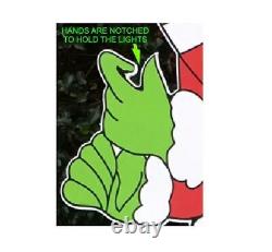 GRINCH Stealing CHRISTMAS Lights Whoville GRINCH LAIR + POLE FAST FREE SHIPPING