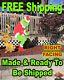 Grinch Stealing Christmas Lights Yard Art Right Facing Grinch & Max Free Ship