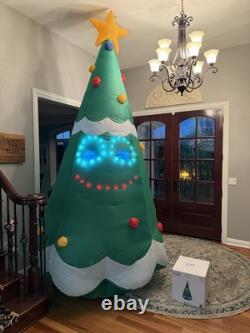 Gemmy 11ft Lightsync Singing Christmas Tree Airblown Inflatable NIB VIDEO Gemmy 11ft Lightsync Singing Christmas Tree Airblown Inflatable NIB VIDEO