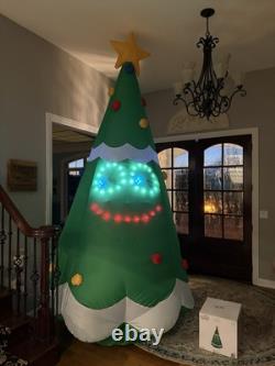 Gemmy 11ft Lightsync Singing Christmas Tree Airblown Inflatable NIB VIDEO Gemmy 11ft Lightsync Singing Christmas Tree Airblown Inflatable NIB VIDEO
