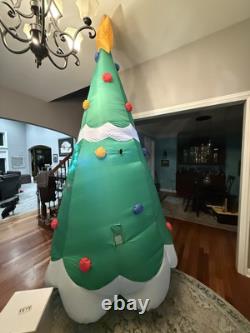 Gemmy 11ft Lightsync Singing Christmas Tree Airblown Inflatable NIB VIDEO Gemmy 11ft Lightsync Singing Christmas Tree Airblown Inflatable NIB VIDEO