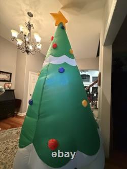 Gemmy 11ft Lightsync Singing Christmas Tree Airblown Inflatable NIB VIDEO Gemmy 11ft Lightsync Singing Christmas Tree Airblown Inflatable NIB VIDEO
