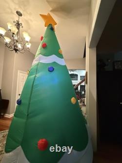 Gemmy 11ft Lightsync Singing Christmas Tree Airblown Inflatable NIB VIDEO Gemmy 11ft Lightsync Singing Christmas Tree Airblown Inflatable NIB VIDEO