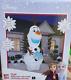 Gemmy 11ft Tall Disney's Frozen Olaf With Snowflake Christmas Inflatable