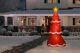 Gemmy 12.5 Ft. Height Pre-lit Led Inflatable Plush Red Christmas Tree