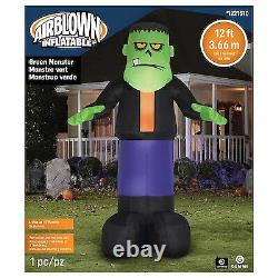 Gemmy 12-ft Lighted Monster Halloween Inflatable
