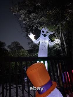 Gemmy 12Ft Inflatable Prototype Iridescent Ghost