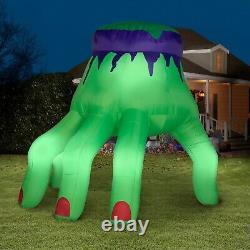 Gemmy 13 Foot Tall Zombie Hand Colossal for Halloween by Airblown Inflatables