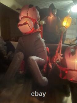 Gemmy 2007 Sam's Club 12' carriage Halloween inflatable no box ultra rare Gemmy 2007 Sam's Club 12' carriage Halloween inflatable no box ultra rare