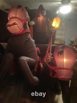 Gemmy 2007 Sam's Club 12' carriage Halloween inflatable no box ultra rare Gemmy 2007 Sam's Club 12' carriage Halloween inflatable no box ultra rare