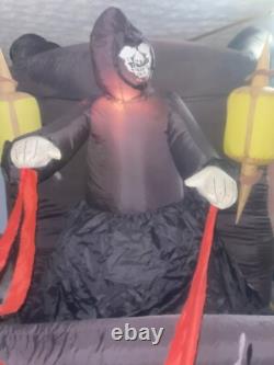 Gemmy 2007 Sam's Club 12' carriage Halloween inflatable no box ultra rare Gemmy 2007 Sam's Club 12' carriage Halloween inflatable no box ultra rare
