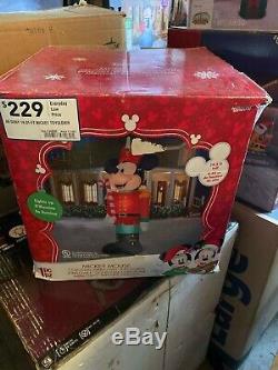 Gemmy 2017 14.5 Foot Tall Colossal Mickey Nutcracker Airblown Inflatable