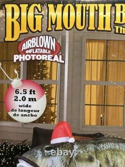 Gemmy 6-1/2' Animated Singing Big Mouth Billy Bass Inflatable Airblown-NEW Gemmy 6-1/2' Animated Singing Big Mouth Billy Bass Inflatable Airblown-NEW