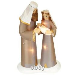 Gemmy 6.5' Tall Airblown Inflatable Christmas Nativity Scene Outdoor Decoration