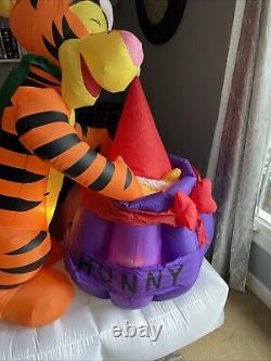 Gemmy 6' Animated Disney Pooh & Tigger Lighted Christmas inflatable Airblown