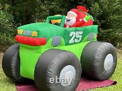 Gemmy 6' Christmas Santa In Monster Truck Lighted Airblown Inflatable PROTOTYPE