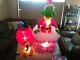 Gemmy 6' Lighted Animated Grinch & Max Christmas Airblown Inflatable 2007 Mint