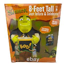 Gemmy 8.5 Ft DreamWorks SHREK Airblown Inflatable Halloween Decoration 2004