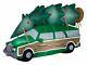 Gemmy 8' Christmas Vacation Station Wagon Airblown Christmas Inflatable