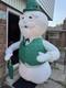 Gemmy 8 Feet Tall Airblown Inflatable Frosty The Snowman (rudolph) Burl Ives