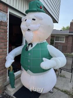 Gemmy 8 FEET TALL Airblown Inflatable Frosty The Snowman (Rudolph) Burl Ives