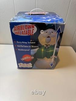 Gemmy 8 FEET TALL Airblown Inflatable Frosty The Snowman (Rudolph) Burl Ives