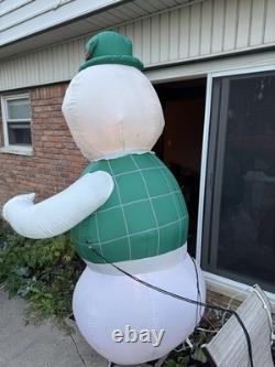 Gemmy 8 FEET TALL Airblown Inflatable Frosty The Snowman (Rudolph) Burl Ives