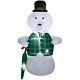 Gemmy 8' Sam The Snowman Rudolph Airblown Inflatable Christmas Decoration