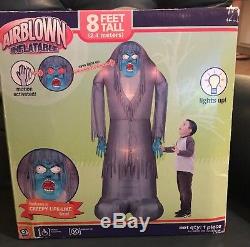Gemmy 8' Tall, Airblown Inflatable Motion Activated. Features Creepy Life-like