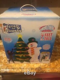 Gemmy 8ft Frosty The Snowman Airblown Inflatable New In Box 2004 Christmas