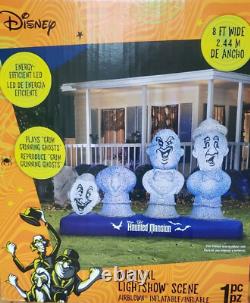 Gemmy 8ft Long Disney s Haunted Mansion Scene with Music &Synchronized Light Infl