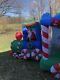 Gemmy Airblown Christmas Inflatable 12ft Long Carousel Train