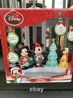 Gemmy Airblown Christmas Inflatable Disney Mickey and Friends Lightshow