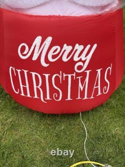 Gemmy Airblown Christmas Inflatable Prototype Sparkling Lightshow Snowmen Globe