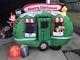 Gemmy Airblown Christmas Inflatable Santa In Rv/camper