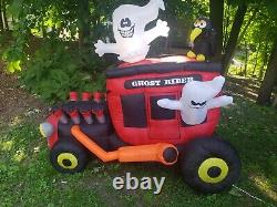 Gemmy Airblown Halloween Ghost Rider Car Moving Ghost Raven Truck Hot Rod Gemmy Airblown Halloween Ghost Rider Car Moving Ghost Raven Truck Hot Rod