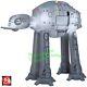 Gemmy Airblown Inflatable 9' Star Wars At-at Walker With Christmas Lights