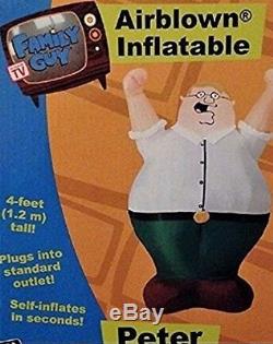 Gemmy Airblown Inflatable Family Guy 4 ft tall PETER NIB