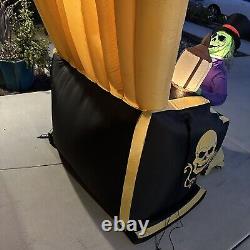 Gemmy Airblown Inflatable Haunted Organ Scene #1221607 Halloween Lawn Decor 6.9