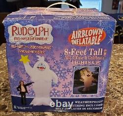 Gemmy Bumble The Abominable Snowmonster 8' Feet Tall 2004 Airblown Inflatable