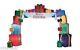 Gemmy Christmas Airblown Inflatable Archway Gifts With Banner 16ft Wide New