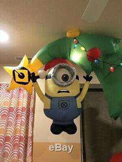 Gemmy Christmas Airblown Inflatable Minions Tree Blow Up Licensed Yard Decor