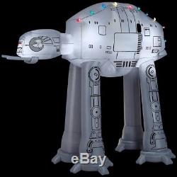 Gemmy Christmas Inflatable AT-AT On Snow Base Scene Holiday Decoration 8 ft