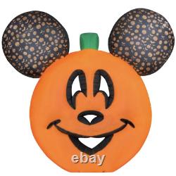 Gemmy Disney 9.5 ft Halloween Mickey Mouse Jack O Lantern Pumpkin Inflatable New