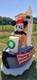 Gemmy Disney 90th Christmas 7 Ft Mickey Mouse Willie Steamboat Inflatable