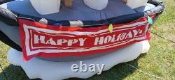 Gemmy Disney 90th Christmas 7 ft Mickey Mouse Willie Steamboat Inflatable Gemmy Disney 90th Christmas 7 ft Mickey Mouse Willie Steamboat Inflatable