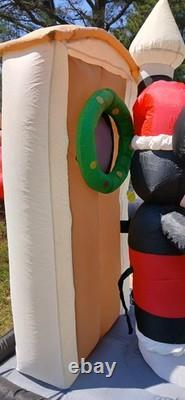 Gemmy Disney 90th Christmas 7 ft Mickey Mouse Willie Steamboat Inflatable Gemmy Disney 90th Christmas 7 ft Mickey Mouse Willie Steamboat Inflatable