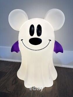 Gemmy Disney Halloween Mickey Mouse Ghost Blow Mold 2023 NEW Lowes 24