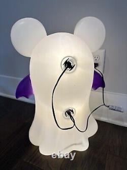 Gemmy Disney Halloween Mickey Mouse Ghost Blow Mold 2023 NEW Lowes 24